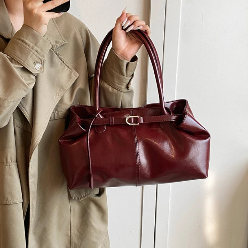 PU Casual Tote Bag