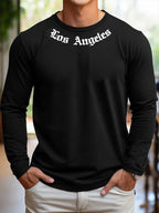 3D Print Casual Long Sleeve Tee