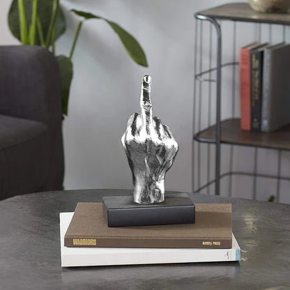 Resin Middle Finger Statue