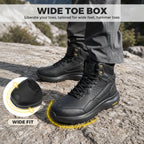 FitVille Water-Resistant Wide-Toe Boots
