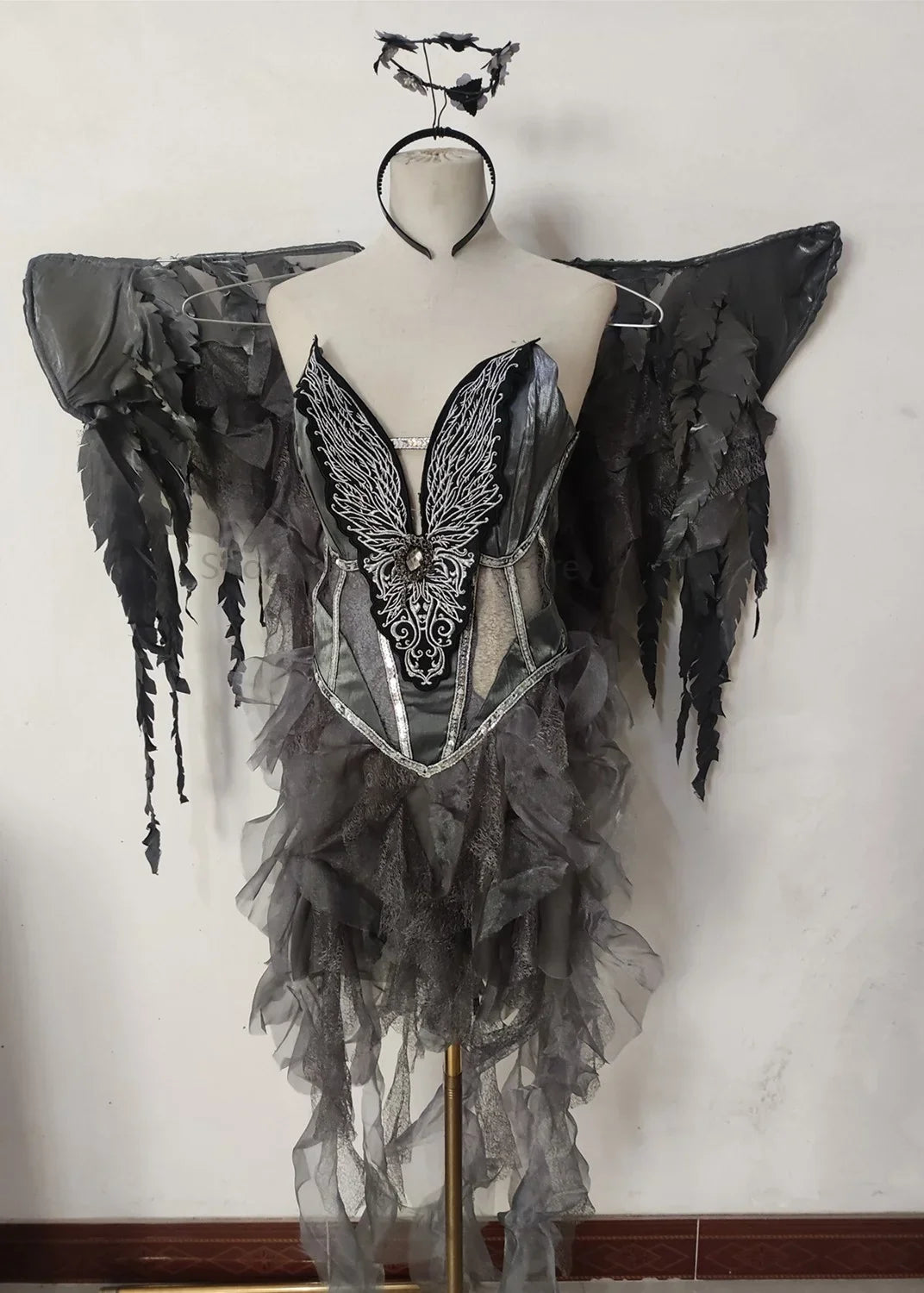 Fallen Angel Costume Dress Set