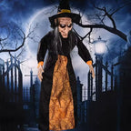 Talking Animatronic Witch Prop