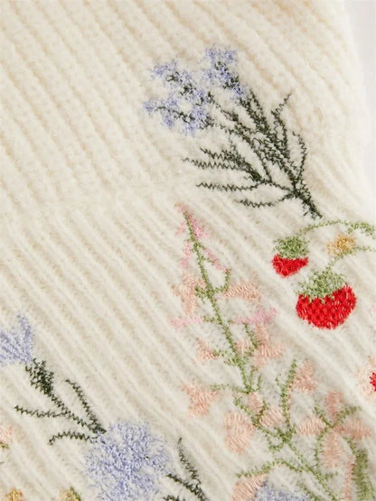 Floral Lantern Sweater