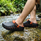Patchwork EVA Water Clogs