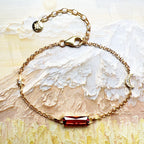 Star Moon Silver Bracelet