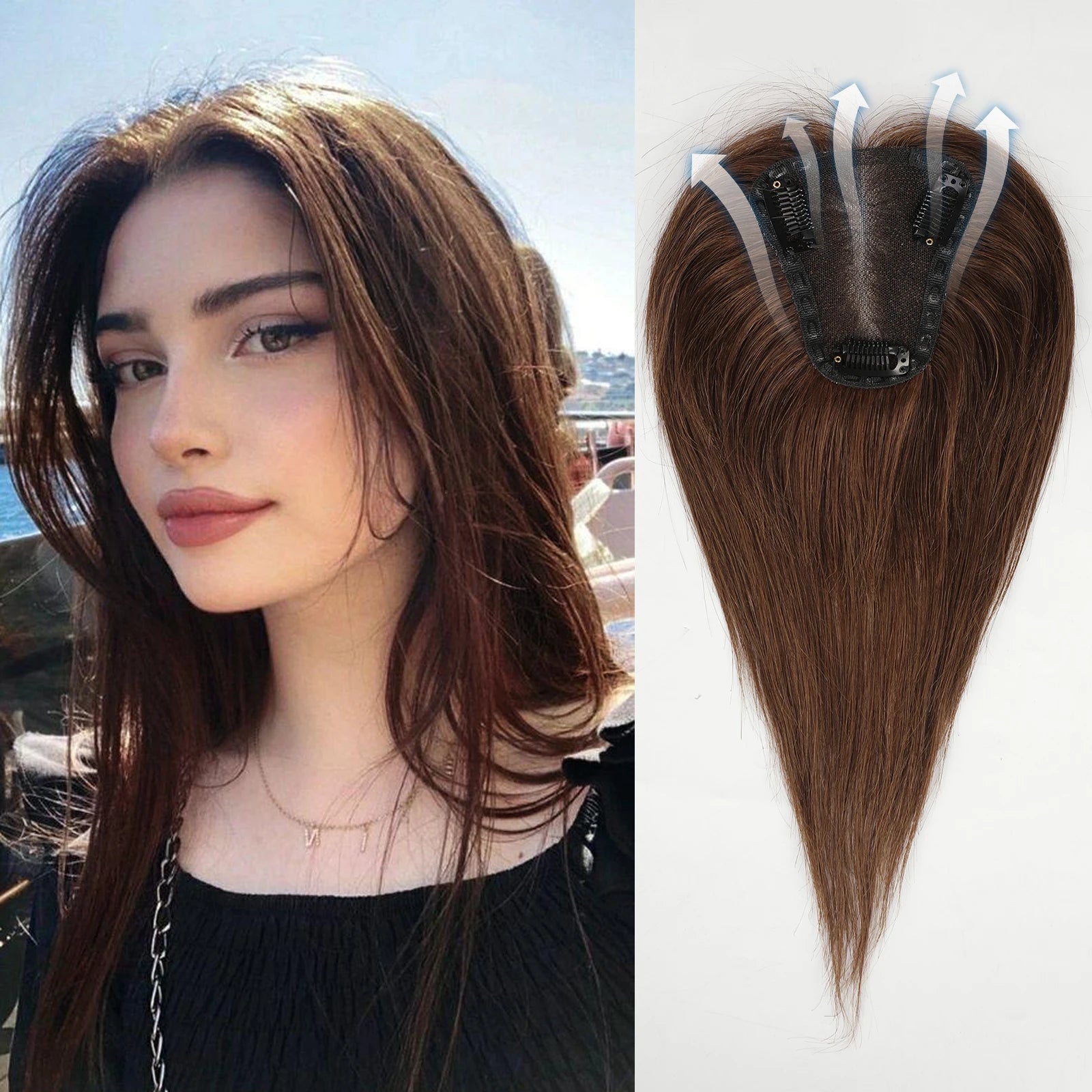 Brown Blonde Hair Topper