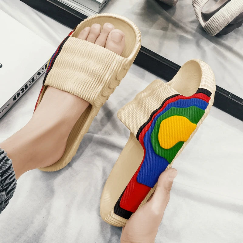 Colorful Print EVA Slides