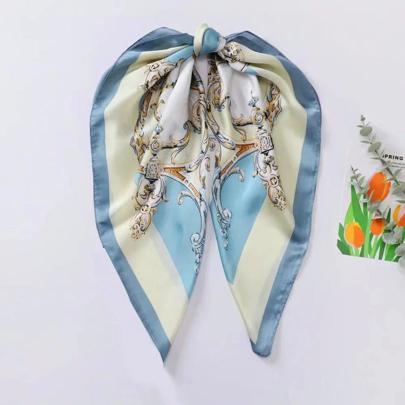 Dot Print Spring Neck Scarf