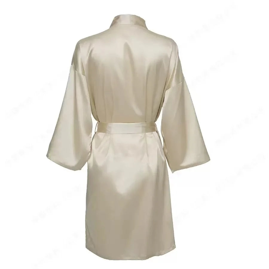 Personalized Satin Bridesmaid Robe