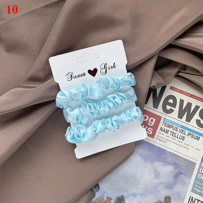 Satin Scrunchie Set