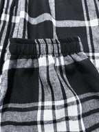 Patchwork Ankle Sweatpants