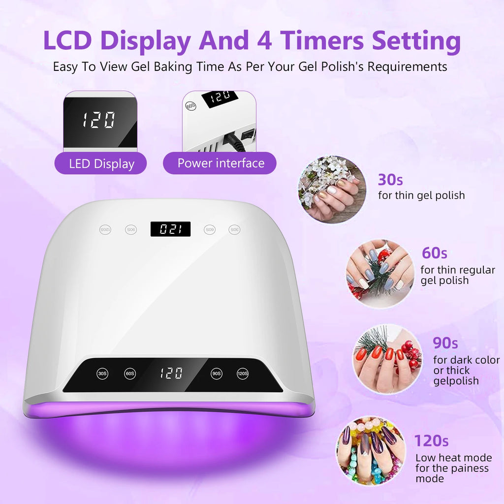Big Space UV LED Nail