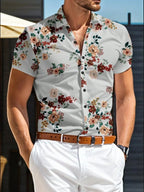 Beach Print Casual Shirt