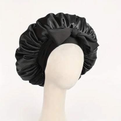 Adjustable Satin Sleep Bonnet