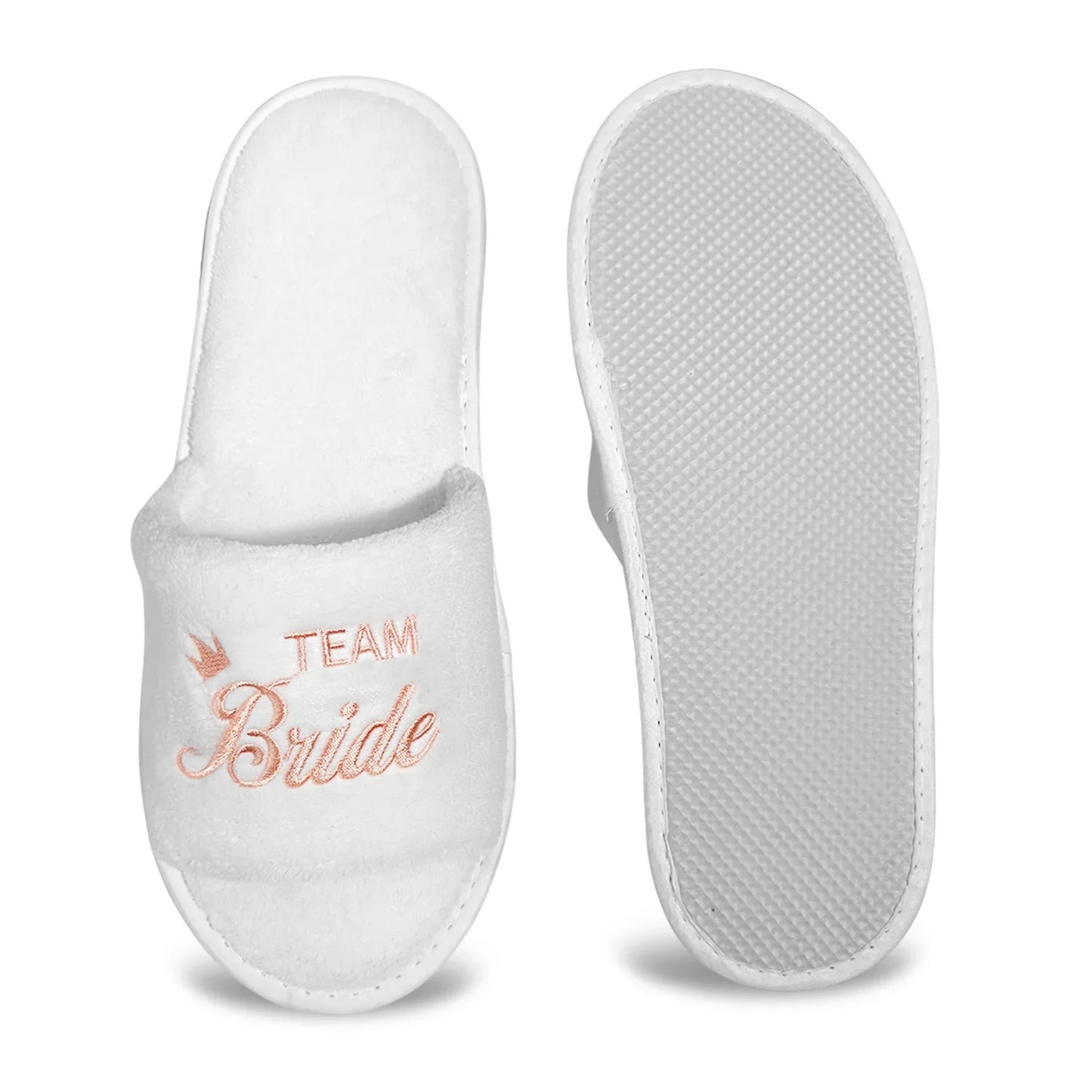Bride Bridesmaid Wedding Slippers