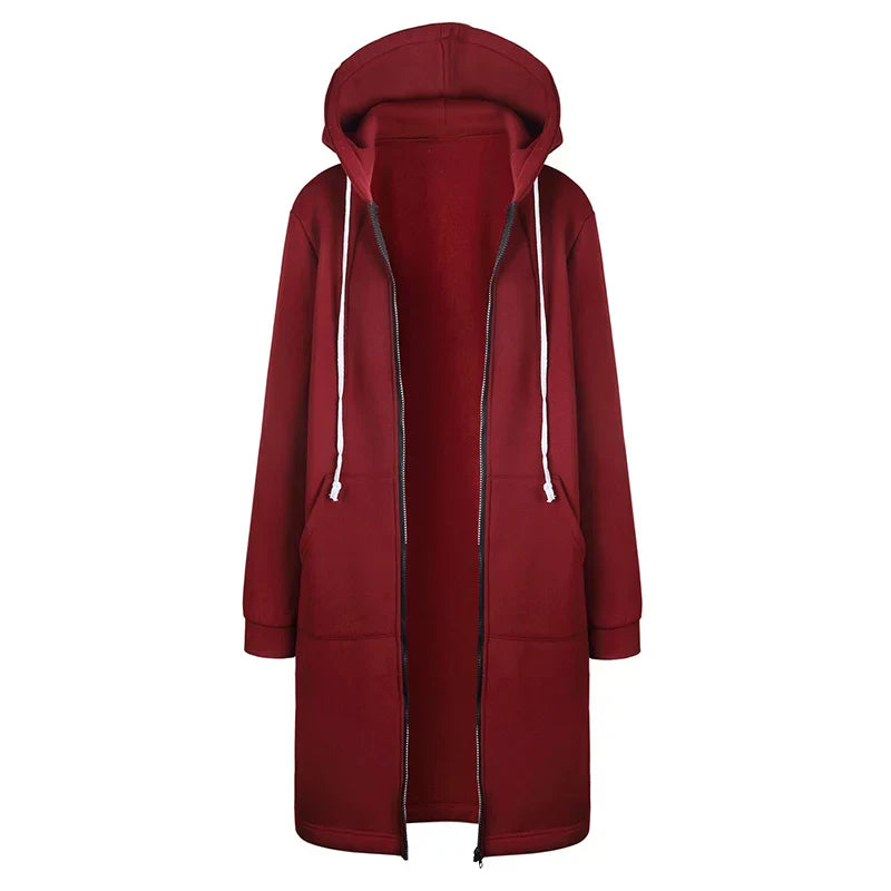 Women’s Thick Hooded Sweatshirt Dress