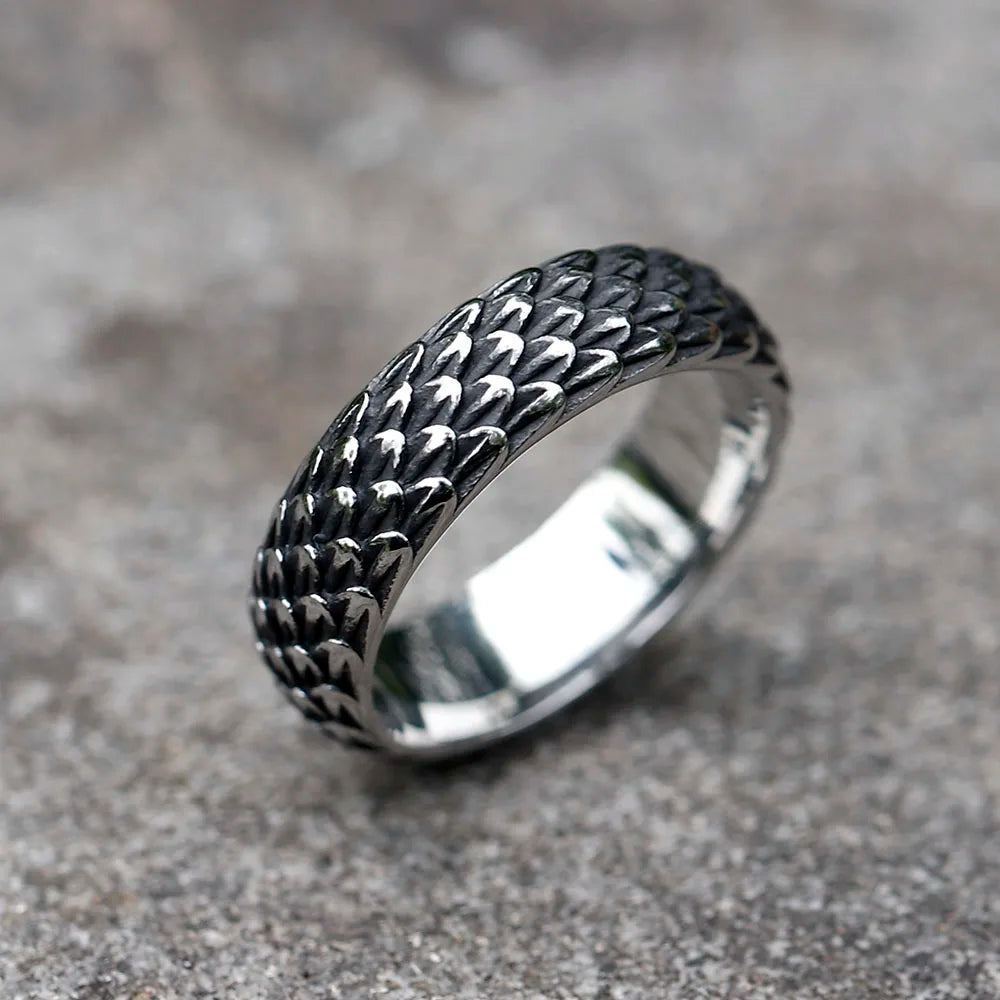 Nordic Viking Dragon Ring