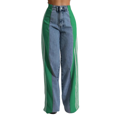 Wide Leg Denim Jeans