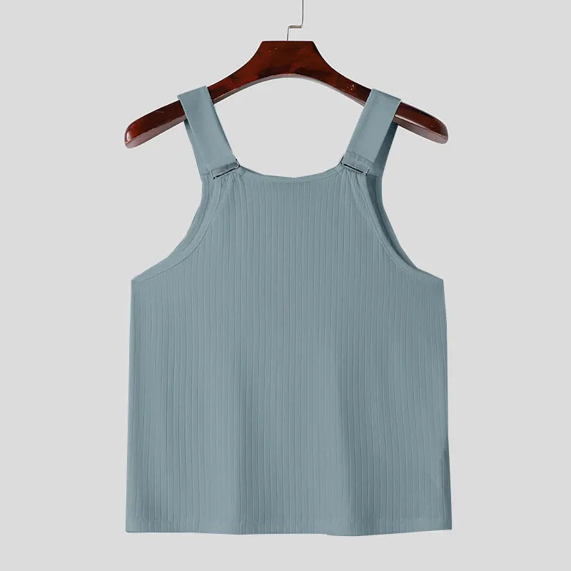 INCERUN Knitted Sleeveless Tank Top