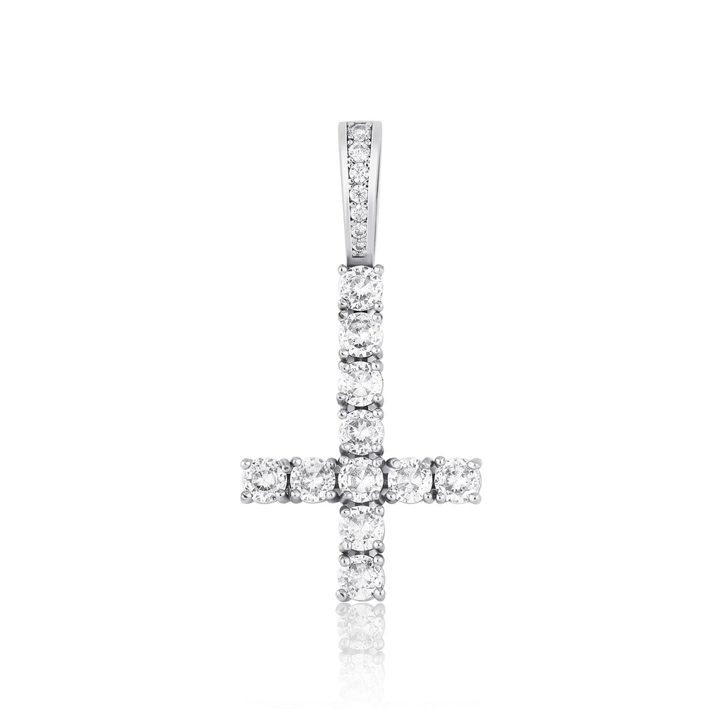 JINAO Iced Cross Necklace