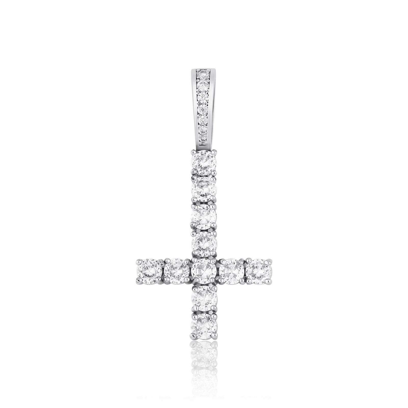 JINAO Iced Cross Necklace