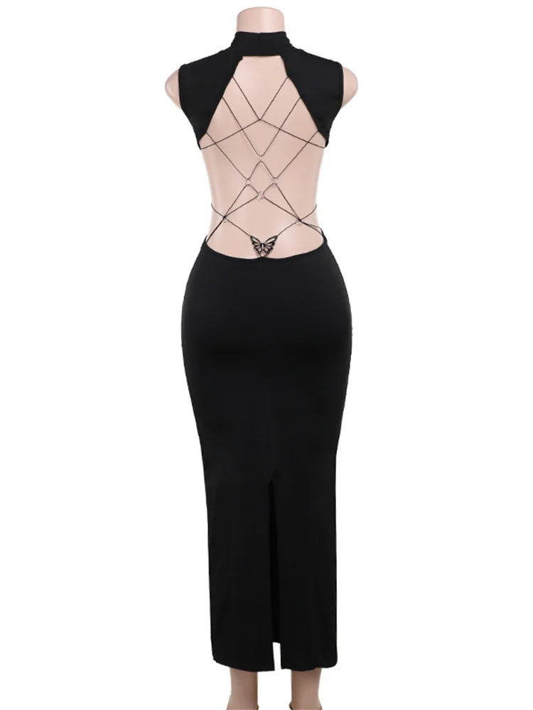 Backless Bandage Summer Dress