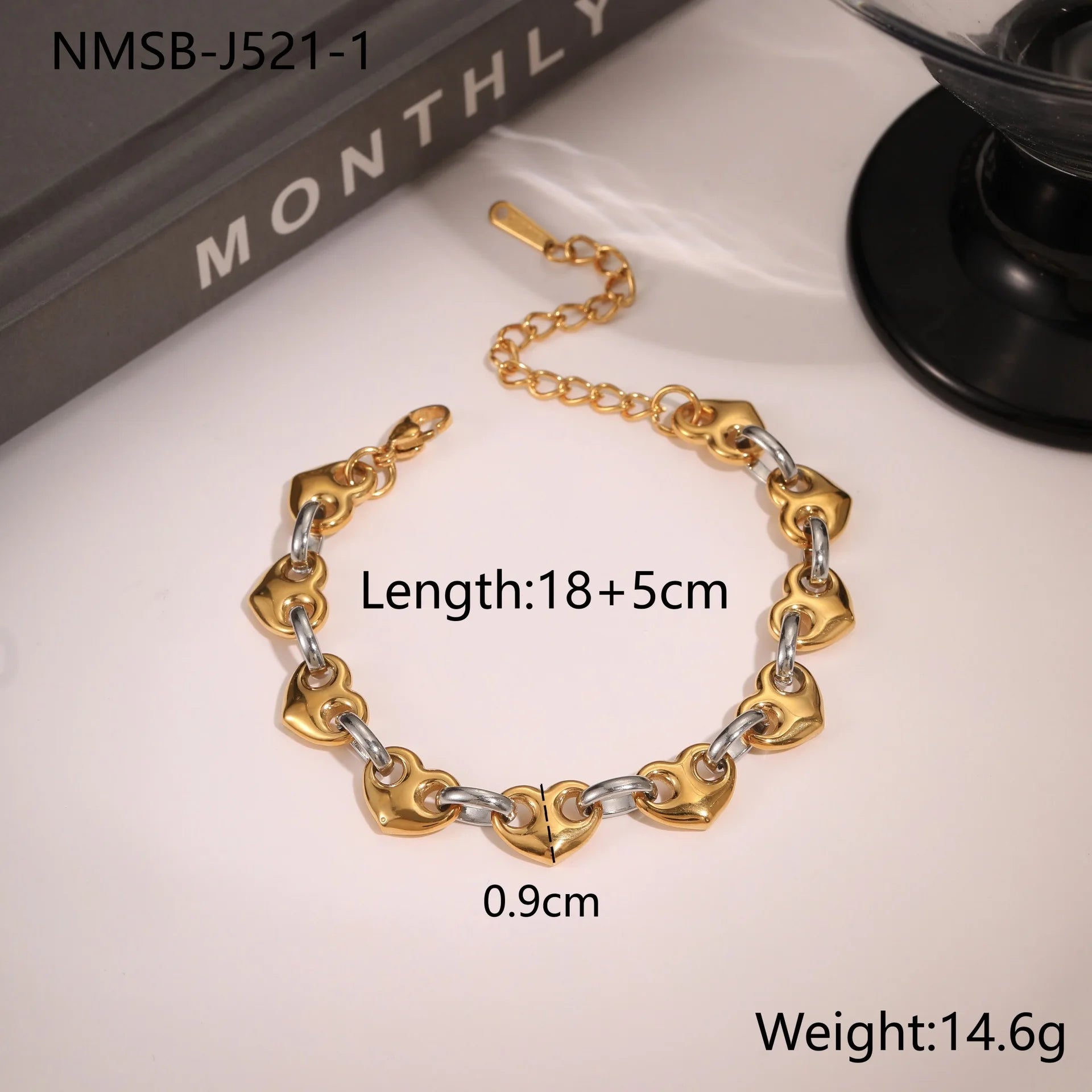 Minimal Chain Bracelet