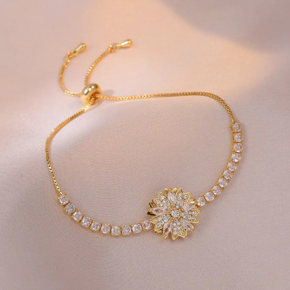 Women’s Round Copper Jewelry Set