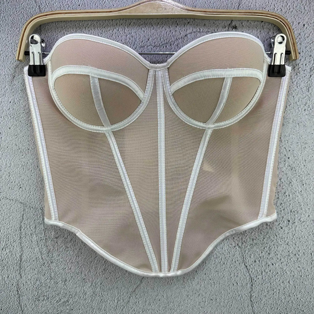 Solid Overbust Corset