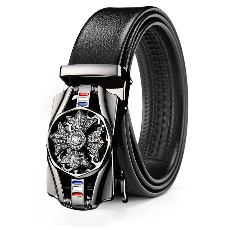 Genuine Leather Automatic Belt