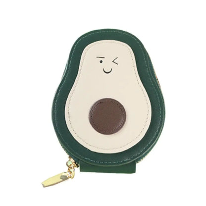 Cute PU Avocado Wallet