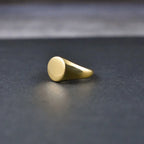 SANGSY Gold-Plated Signet Ring