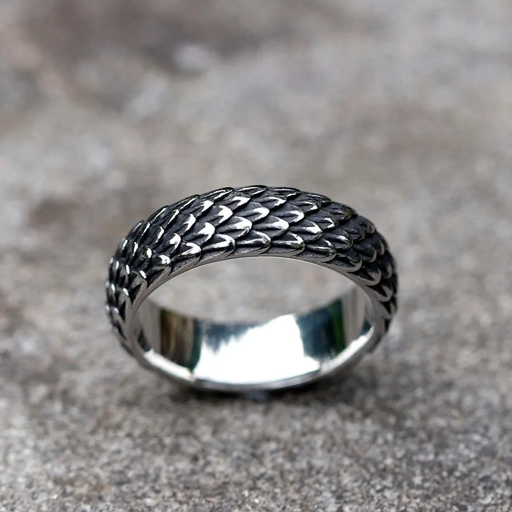 Nordic Viking Dragon Ring