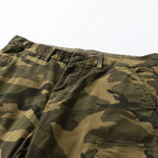 Camo Multi-Pocket Loose Shorts