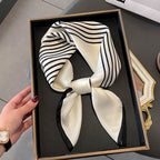 Skinny Silk Bag Ribbon Scarf