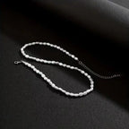 Pearl Teardrop Choker Necklace