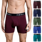 POKARLA Men’s Cotton Boxer Shorts