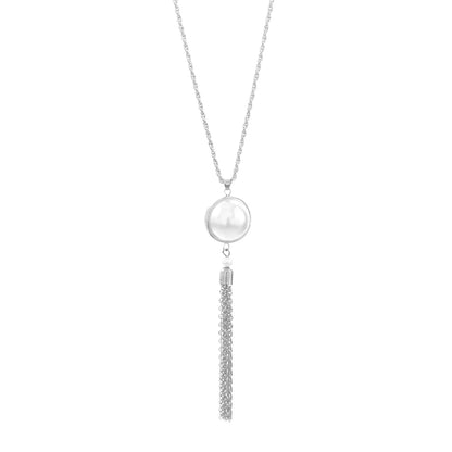 Vintage Pearl Tassel Necklace