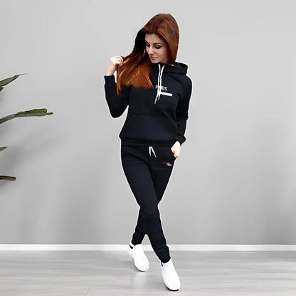 Hooded Tracksuit Set