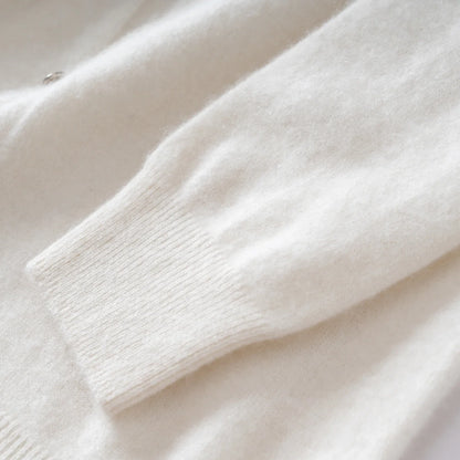 Cashmere Diamond V-Neck Sweater