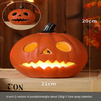 Glowing Pumpkin Lantern Decor