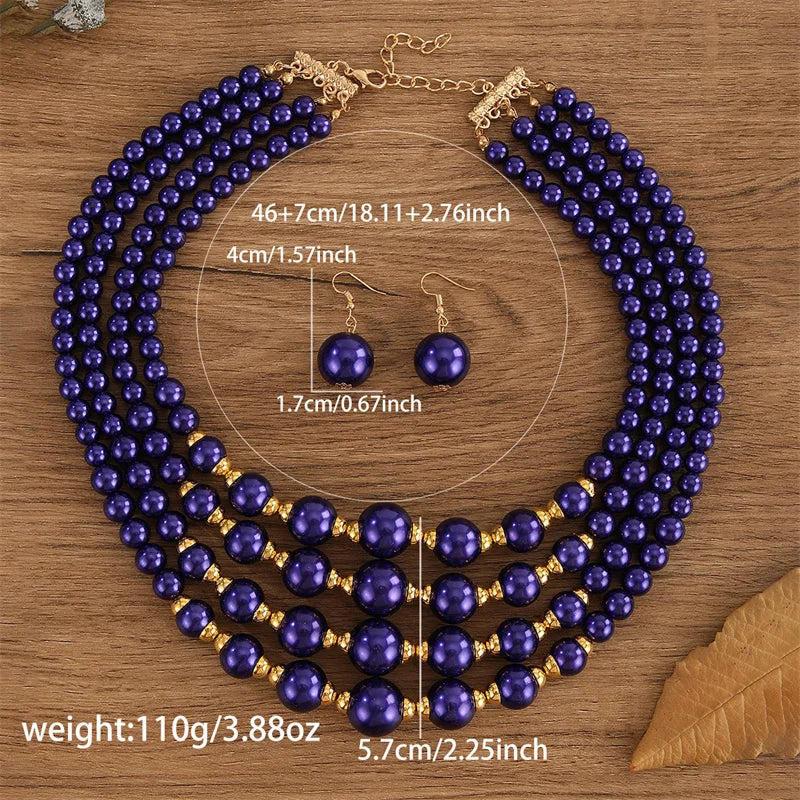 Multi-Layer Beads Necklace