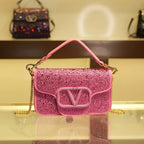 Fashion Diamond Inlay Bag