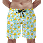 Funny Duck 3D Board Shorts