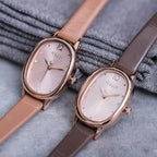 Tonneau Leather Watch