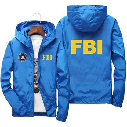 FBI Printed Man Jacket