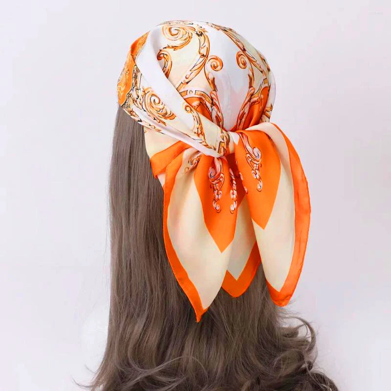 Dot Print Spring Neck Scarf