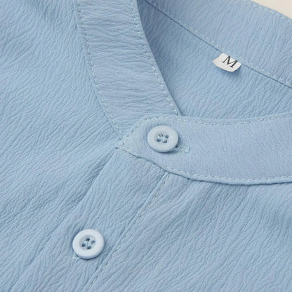 Men's Casual Henley Tank