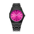 PINTIME Glitter Purple Quartz Watch