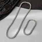Iced out tennis chain